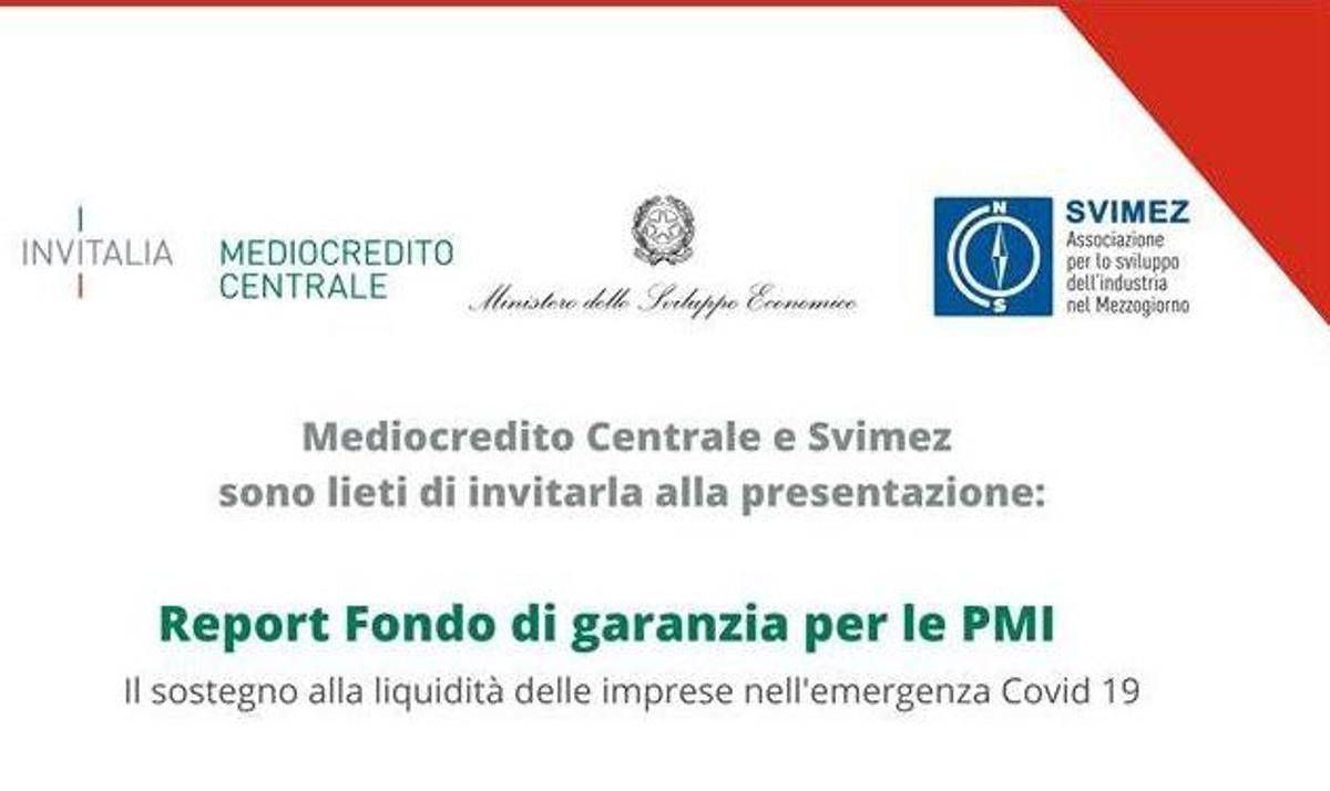 Presentato il Report Fondo Garanzia Pmi