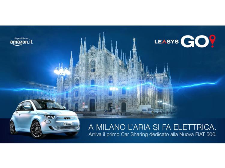 Al via a Milano LeasysGO!, il car sharing dedicato alla Nuova 500
