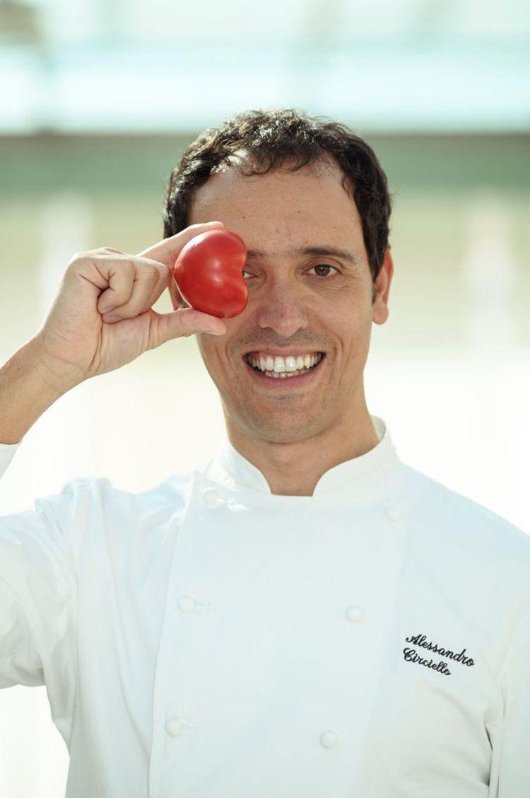 Lo chef Alessandro Circiello 