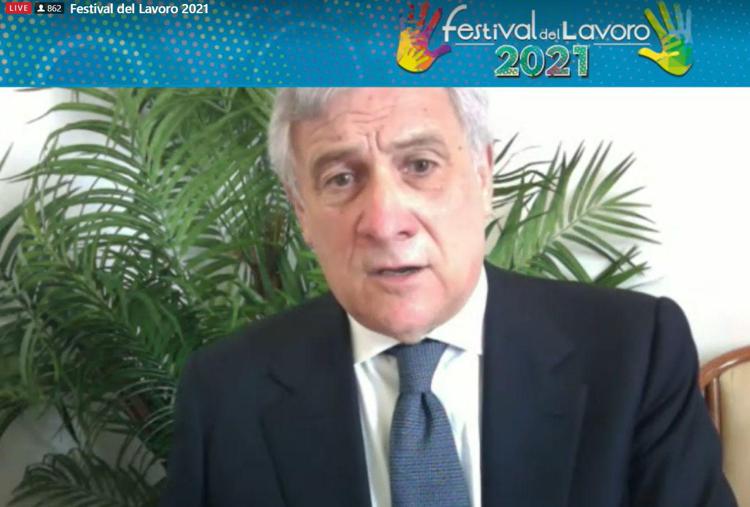 Festival del lavoro, Tajani: 