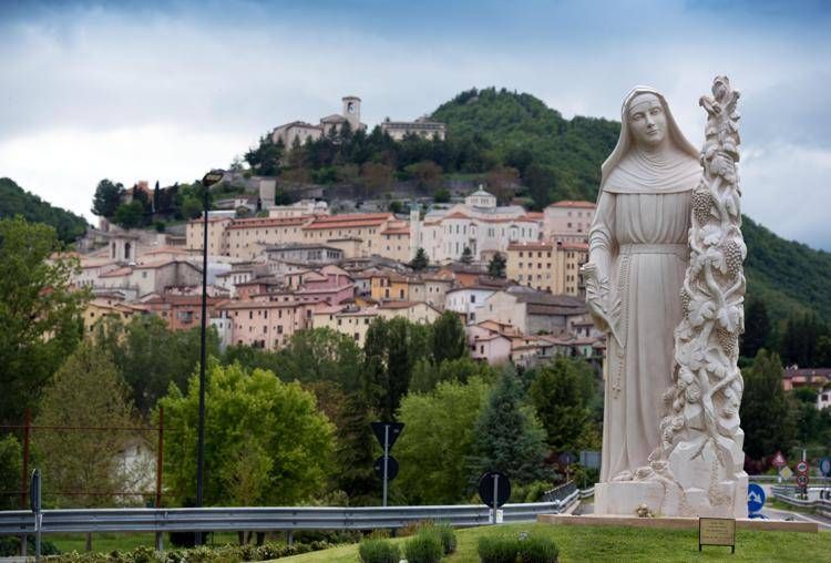 (La statua di Santa Rita - Fotogramma)