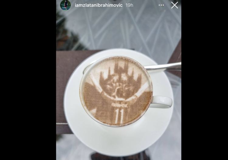 (dal profilo Instagram di Ibrahimovic)