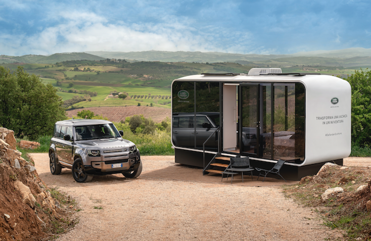 Land Rover Italia presenta la Defender Eco Home