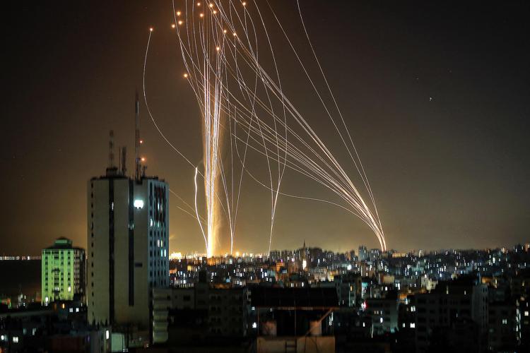 Razzi da Gaza su Tel Aviv - Afp