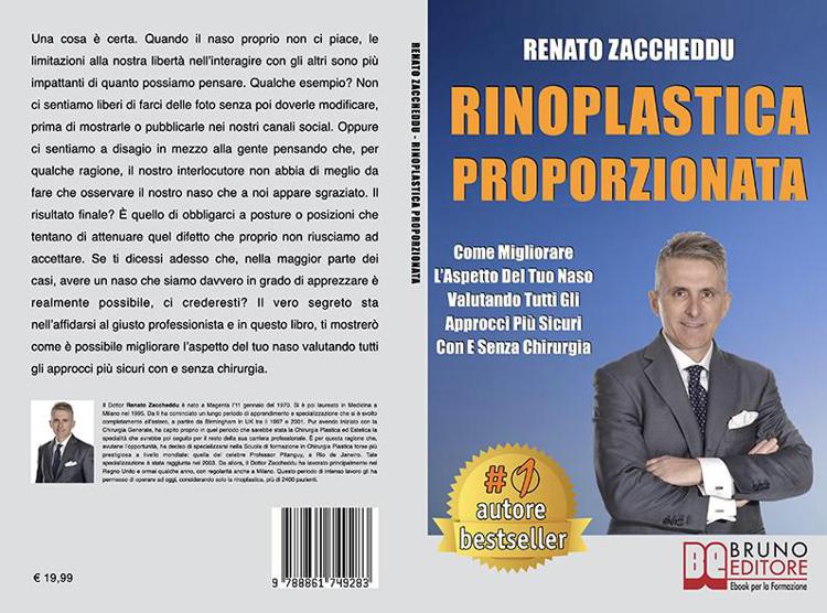 Rifarsi il naso: esce il libro Rinoplastica Proporzionata di Renato Zaccheddu