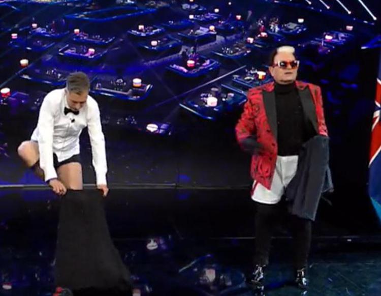 Maneskin vincono Eurovision, Cristiano Malgioglio in mutande