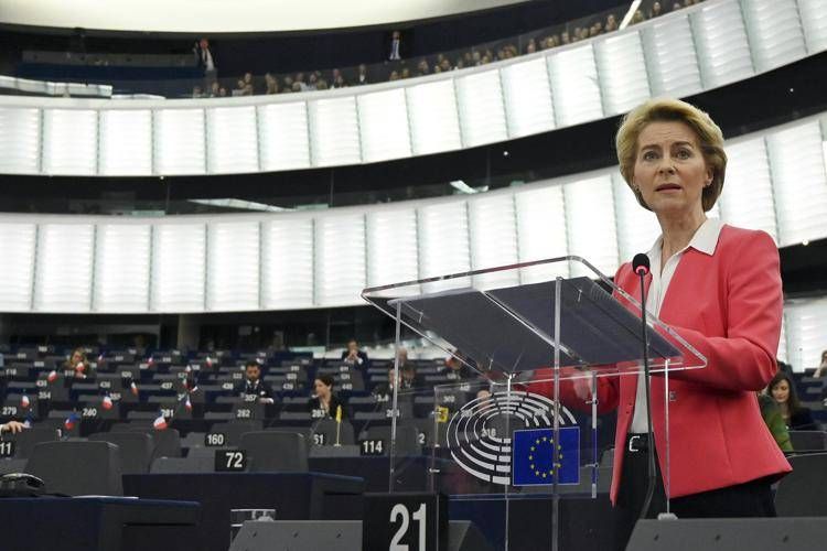 La presidente della Commissione Europea Ursula von der Leyen(Foto Afp)) - AFP