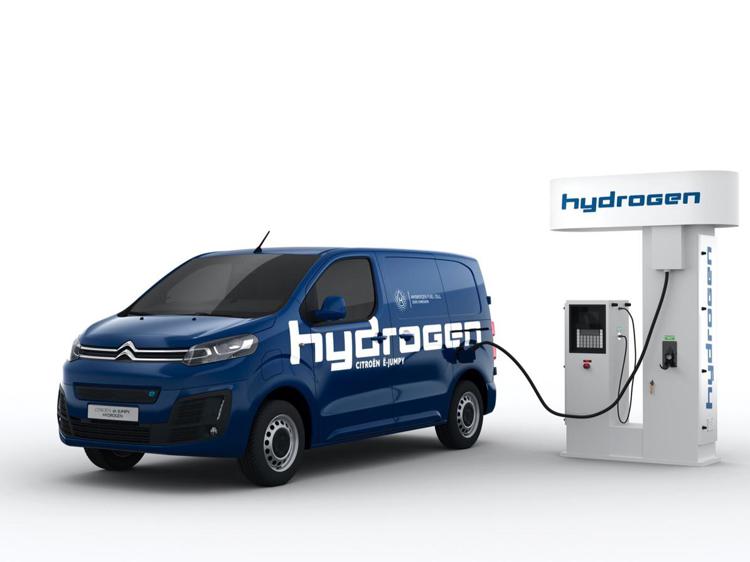 Autonomia di oltre 400 km per il Citroën ë-Jumpy Hydrogen