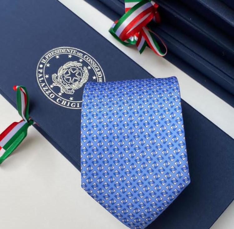 G7, Draghi sceglie cravatte e foulard Talarico come dono ufficiale a capi di Stato
