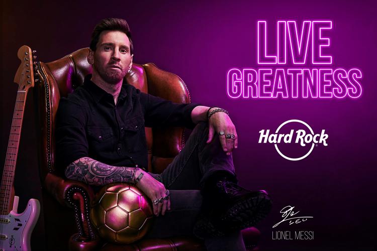 Hard Rock Cafe celebra 50° anniversario annunciando partnership con Messi