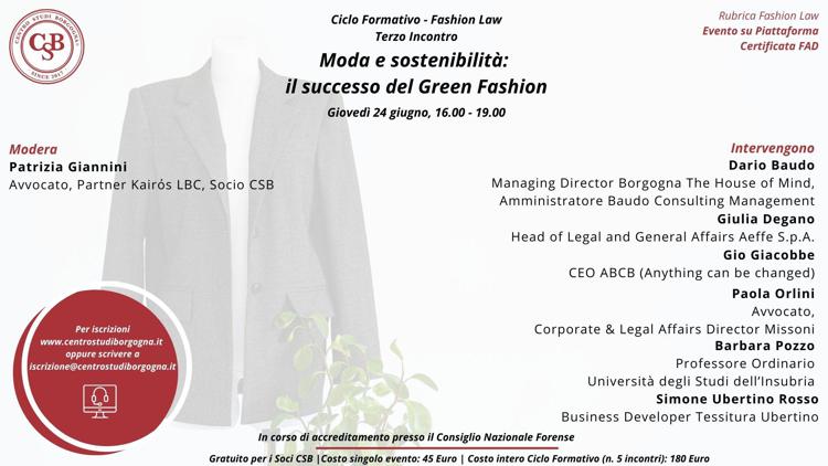 Moda e sostenibilità: il successo del Green Fashion