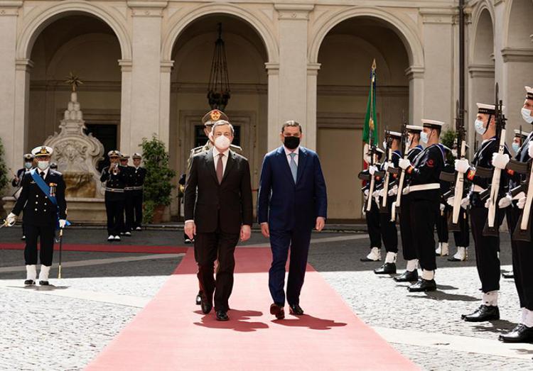 Libya's Menfi in Rome visit