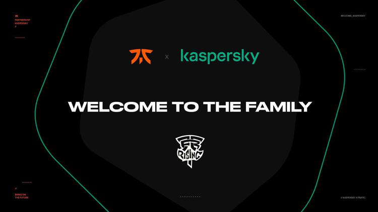 Kaspersky e Fnatic annunciano una partnership globale