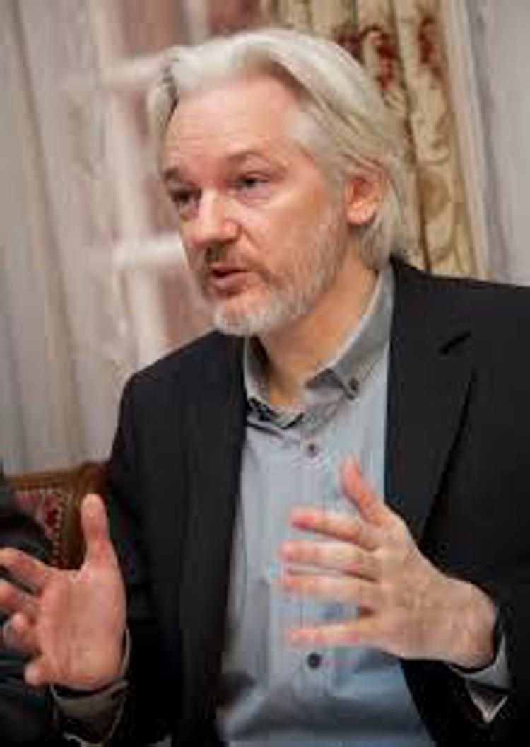 Julian Assange, fondatore di WikiLeaks. 