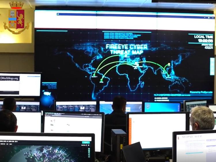Internet, blitz internazionale: sequestrata Vpn usata per attacchi informatici