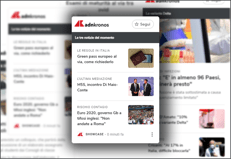Adnkronos prima agenzia di stampa in Italia a entrare in Google News Showcase