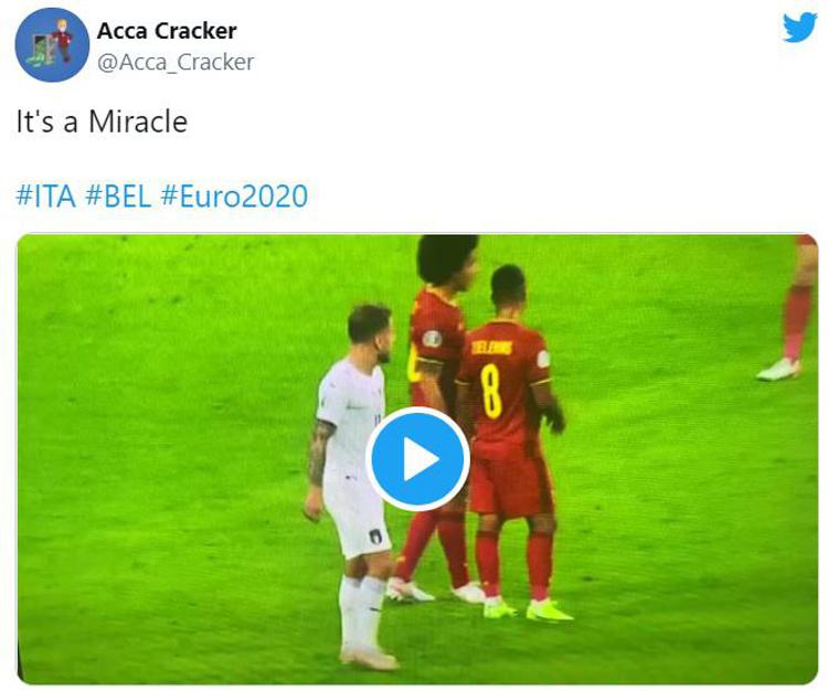 Immobile 'resuscita' dopo il gol: il miracolo su Twitter