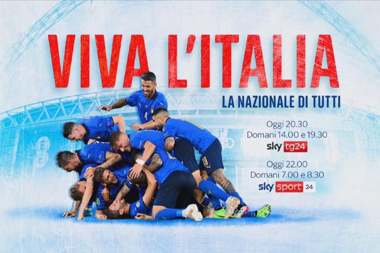 'Viva l'Italia - La Nazionale di tutti', stasera lo speciale su Sky