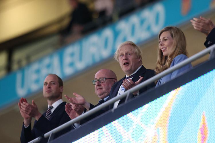 Euro 2020, auguri reali e di Johnson a Inghilterra: 