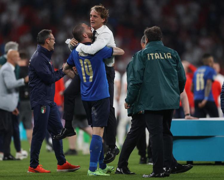 Italia campione d'Europa, le lacrime di Mancini
