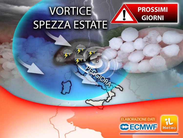 Crollo termico e temporali sull'Italia, ecco cosa ci aspetta e quando