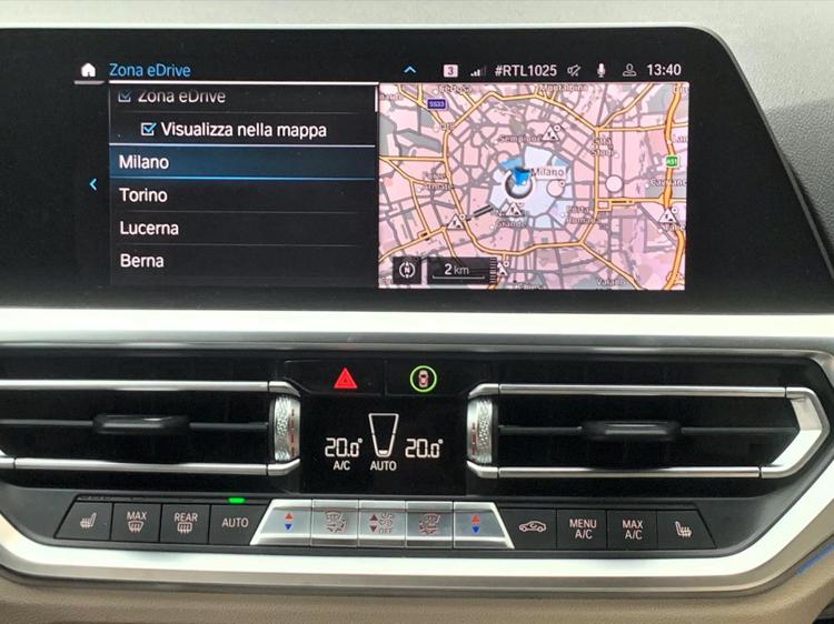 BMW attiva le eDrive Zones a Roma, Milano e Torino