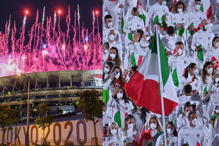 Di Maio roots for Italy at Tokyo Olympics