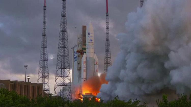 Il lancio di Eutelsat Quantum (Foto ESA) 