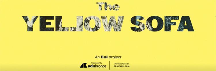 Sostenibilità, su Eni.com la docu-serie 'The Yellow Sofa' prodotta da Adnkronos