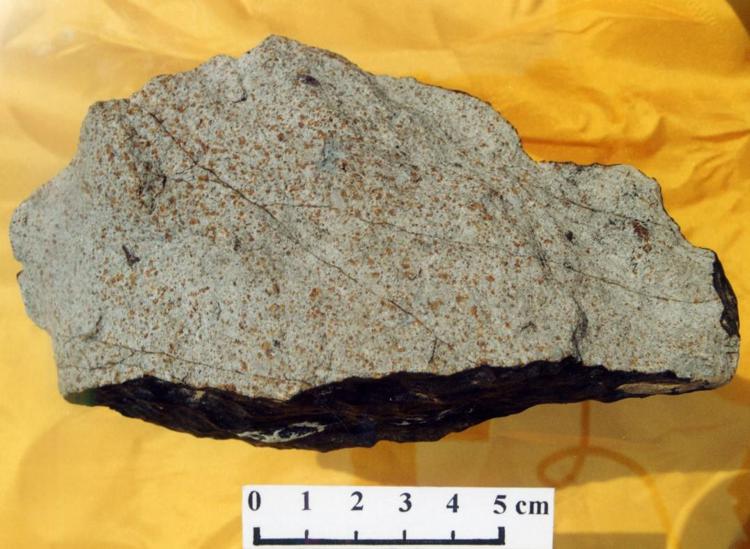 Un frammento della meteorite Suizhou (credits: Università di Firenze)