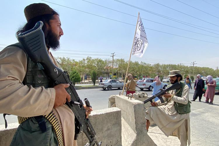 Talebani a Kabul - (Afp)