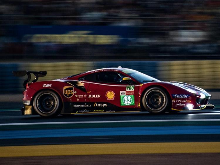 Ferrari in prima fila al via della 24 Ore di Le Mans