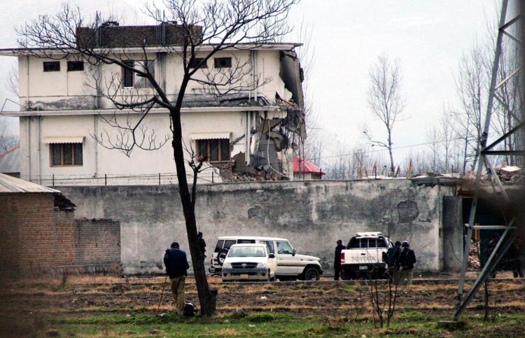 Il compound dove fu ucciso Bin Laden (Foto Fotogramma)