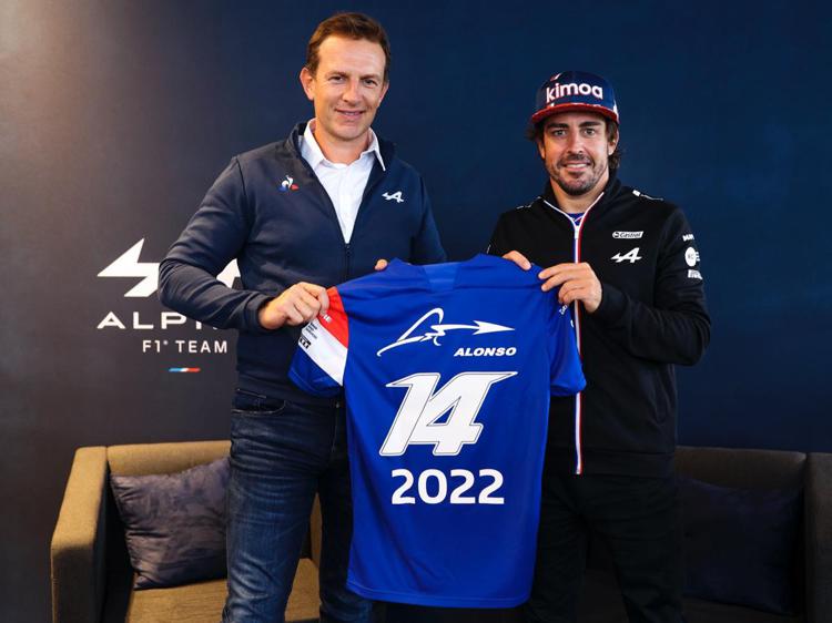 Alpine F1 Team conferma Alonso per la stagione 2022