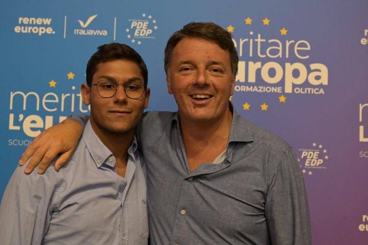 Matteo Renzi e Roman Pastore (Matteo Renzi /Twitter)