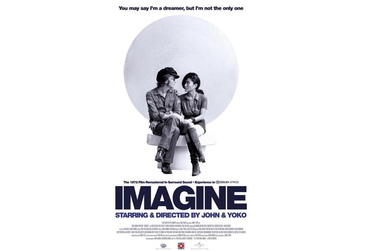 Film restaurato 'Imagine' giovedì negli Hard Rock Cafe italiani per 50 anni brano