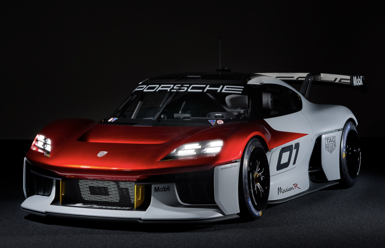Porsche presenta il futuristico prototipo Mission R