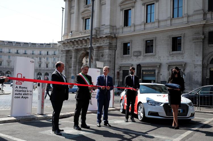 Axpo Italia inaugura a Roma prime stazioni pubbliche di ricarica elettrica