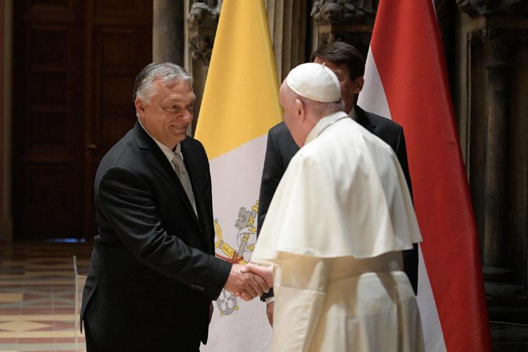 Papa Francesco e Viktor Orban - Vatican Media