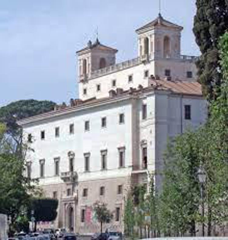 Villa Medici a Roma, dove si svolge la I edizione del Film Festival.