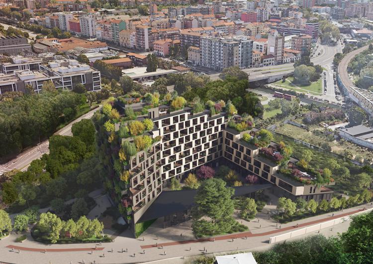 Milano, nel 2024 le nuove case 'nel bosco' di Boeri