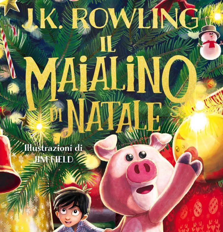 J.K. Rowling, nuovo libro 12 ottobre: arriva 'Il Maialino di Natale'