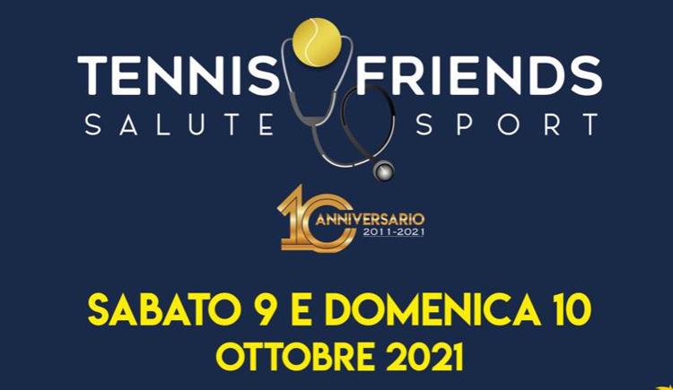 Sport e Salute, Tennis & Friends torna al Foro Italico il 9 e 10 ottobre