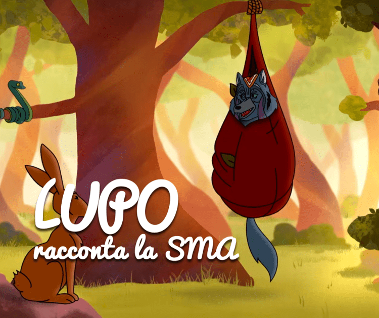 Arriva la serie cartoon 'Lupo racconta la Sma'