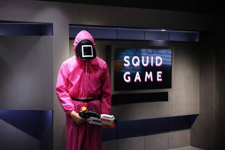 Un'immagine della serie Squid Game