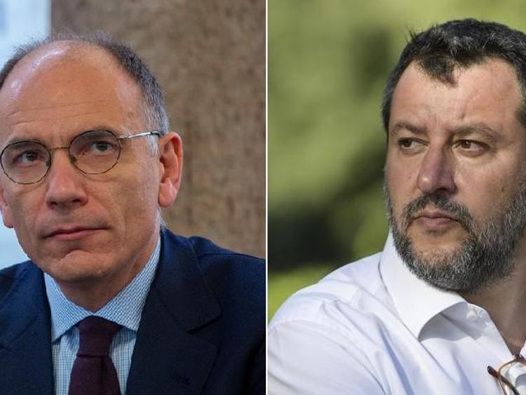 Green pass obbligatorio e tamponi, Letta vs Salvini