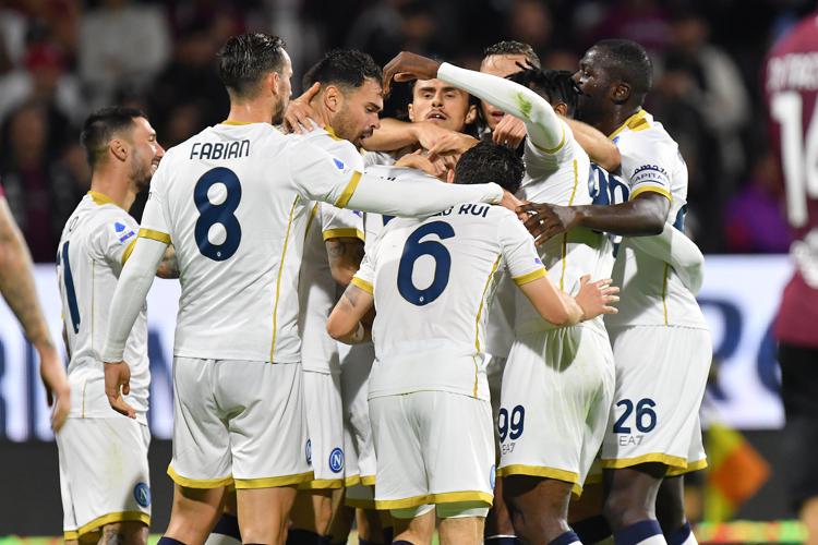 Salernitana-Napoli 0-1, decima vittoria per azzurri