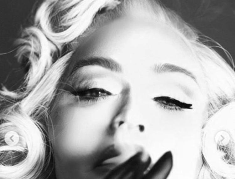 Dal profilo Instagram di Madonna, uno degli scatti realizzati da Steven Klein per 'V Magazine'