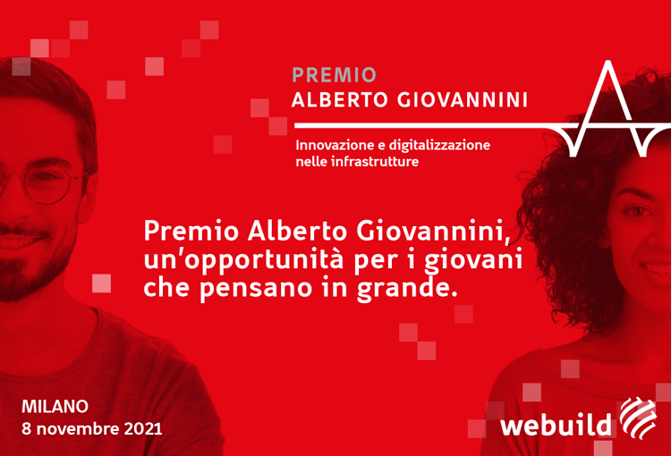 Webuild investe sui giovani con il premio Alberto Giovannini