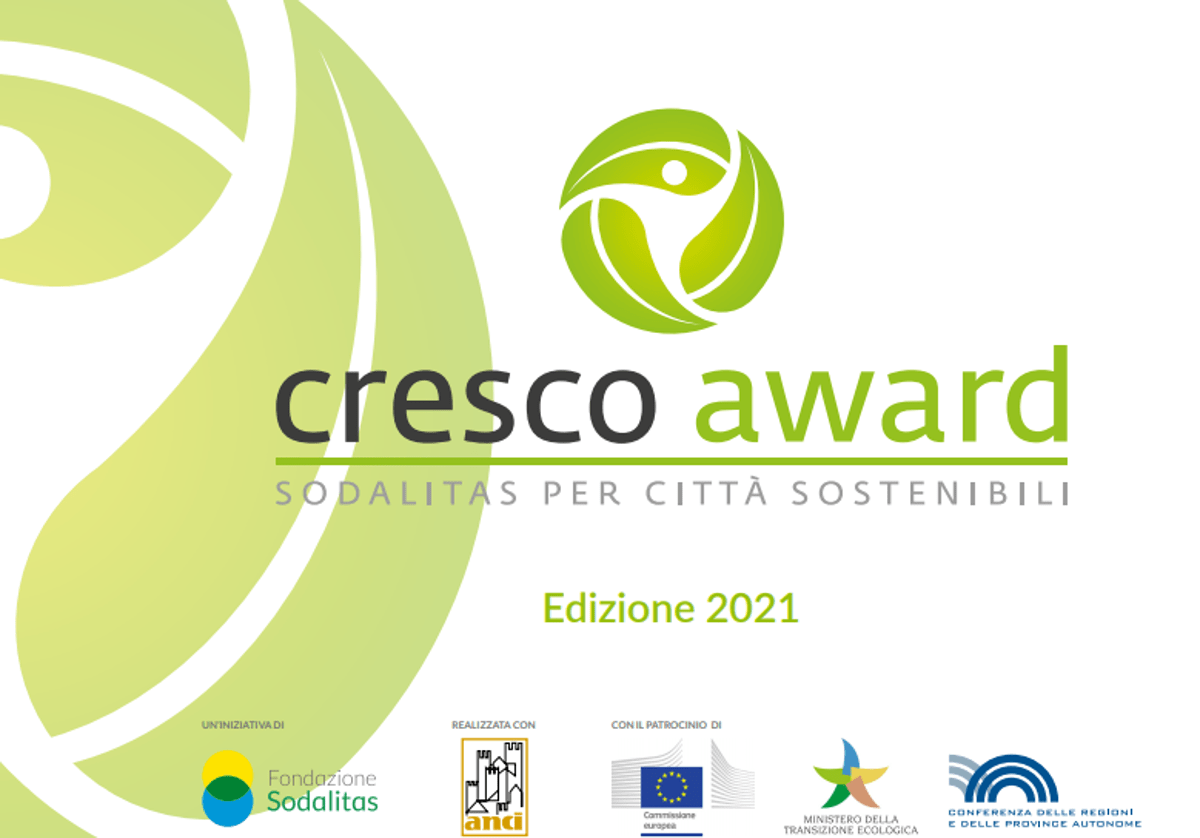 Premiati i vincitori 2021 di Cresco Award Città Sostenibili